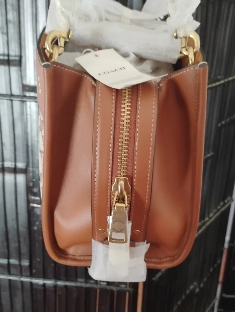 Coach Rogue 25 Signature Jacquard X Tom Wesselmann Satchel NWT